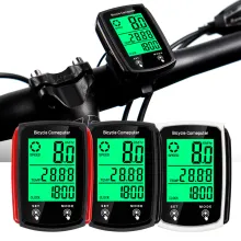 Кабелен велосипеден компютър с LCD и USB зареждане